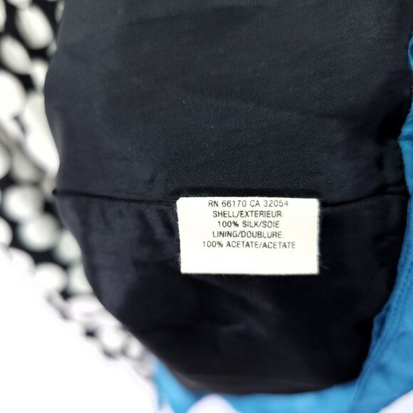 Anthropologie Floreat Silk Dress Size 0 Polka Dot Sleeves - Picture 8 of 15